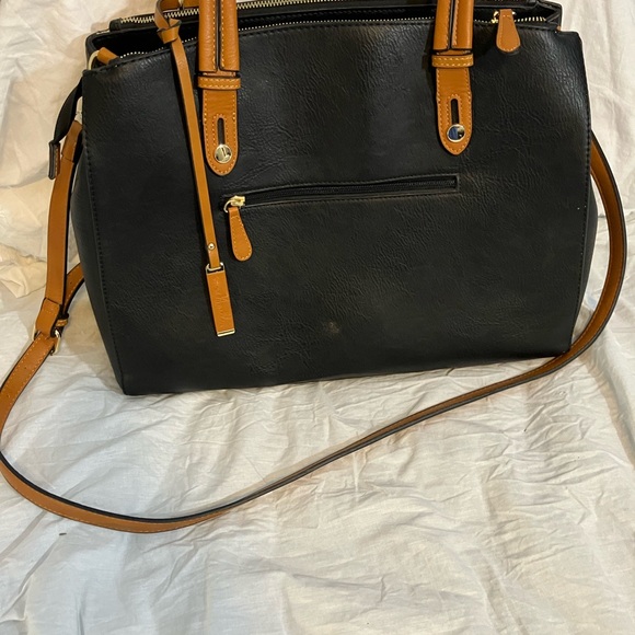 Large Leather Black Bag - Simply Noelle - Picture 7 of 11